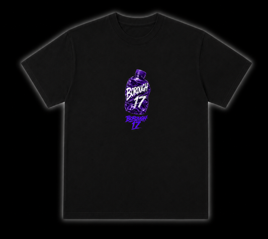 'PURPLE JUICE' TEE [BLACK]